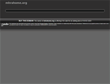 Tablet Screenshot of http.mhrahome.org